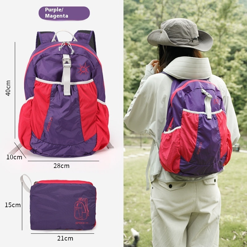 Portable Lightweight Mountaineering Backpack for Travel