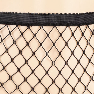 Collants en résille taille haute élégants pour femmes