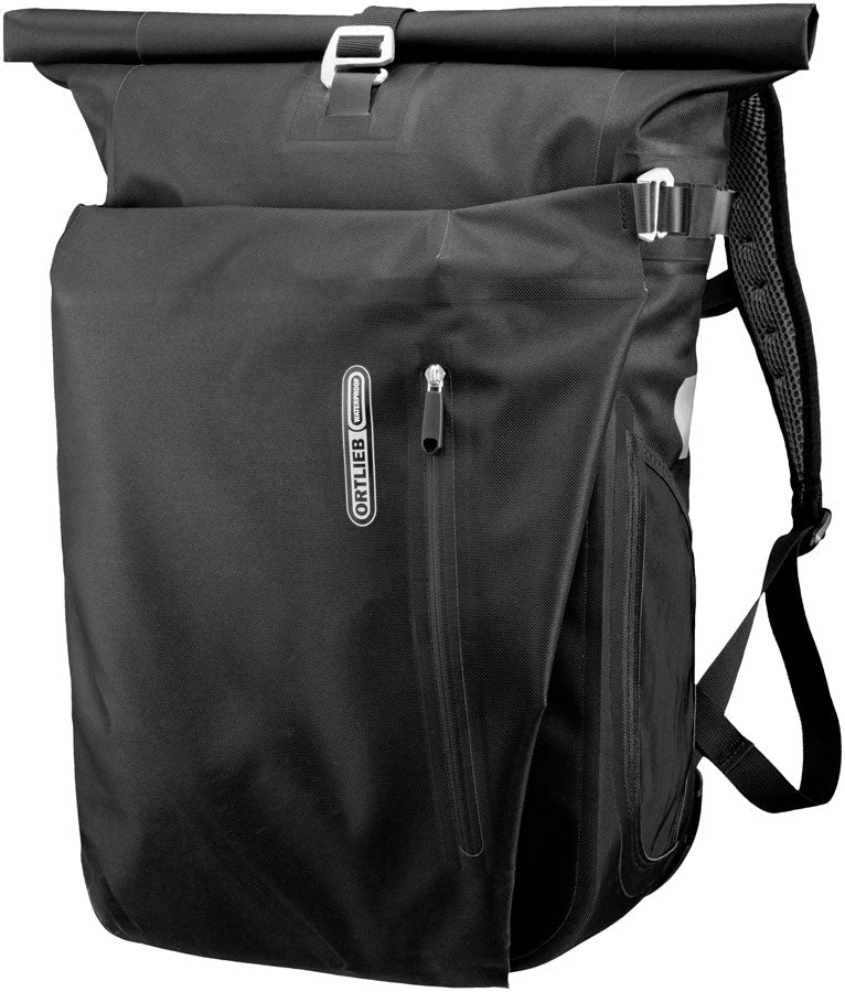 Sac à dos/Pannier convertible Ortlieb Vario - 26L Noir