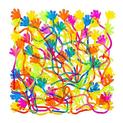 Glitter Sticky Hands - 72 Count Party Favors