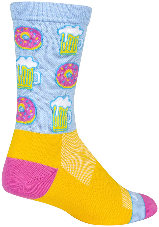 Chaussettes SockGuy Crew Mmmm - 6" Petit/Moyen