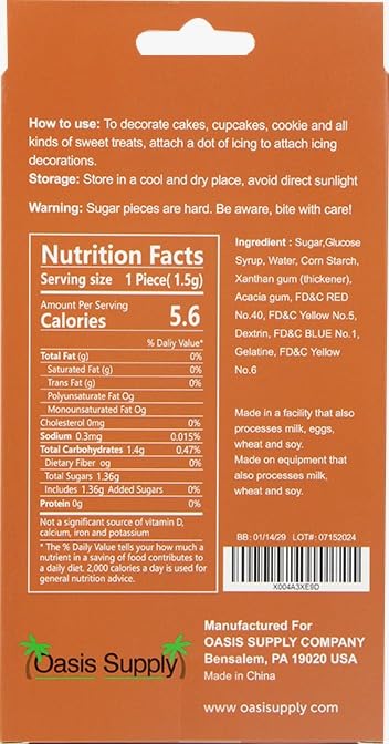 Thanksgiving Fall Edible Cake Decorations - 15 Count
