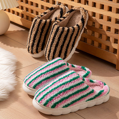 Zapatillas de algodón antideslizantes y cómodas para un confort absoluto