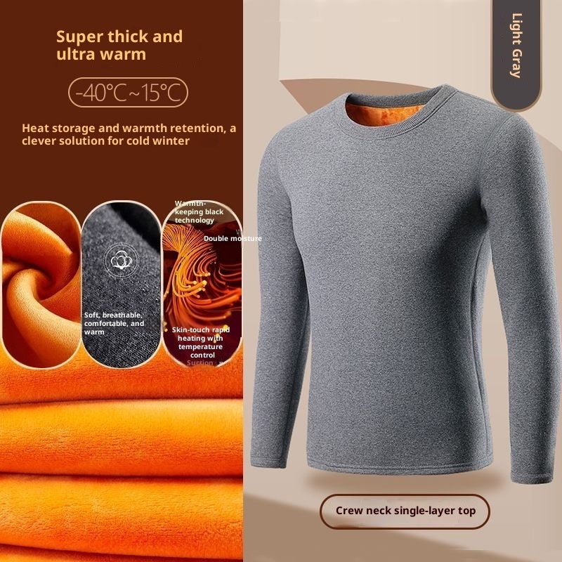 Sous-vêtements thermiques pour hommes en polaire unie Golden Fleece