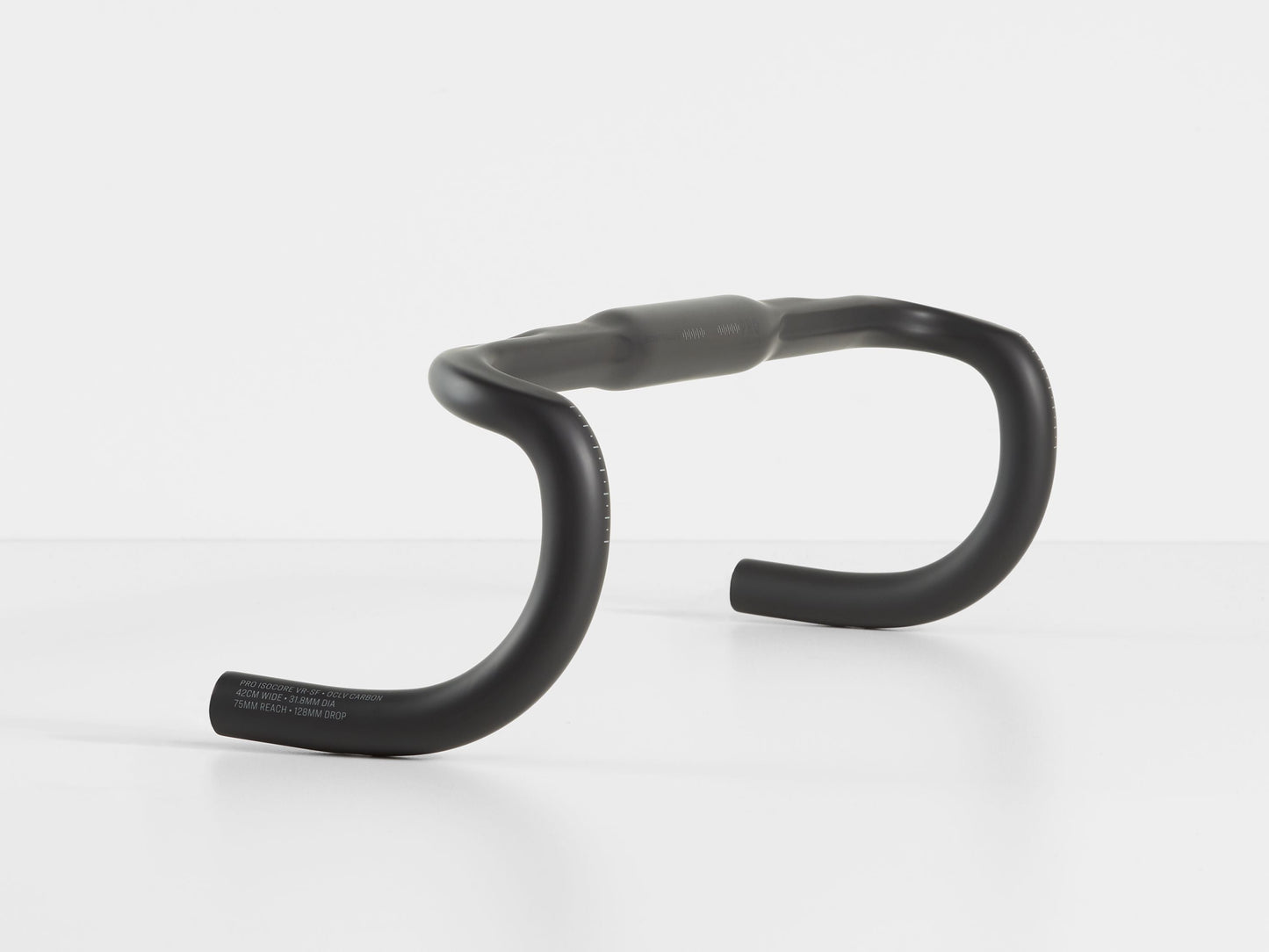 Guidon de route Bontrager Pro IsoCore VR-SF 31,8 mm 38 cm Noir