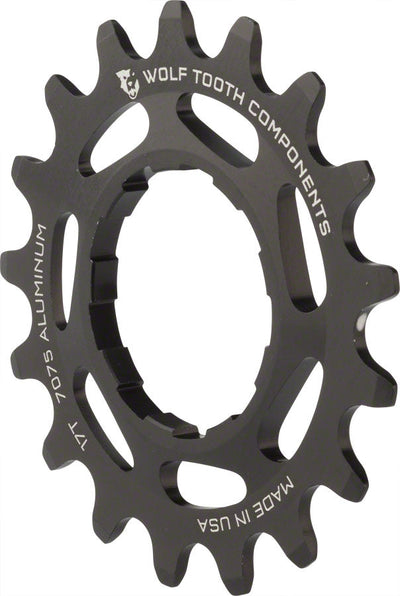 Engranaje de Aluminio de Velocidad Única Wolf Tooth - 17t para Cadenas de 3/32"