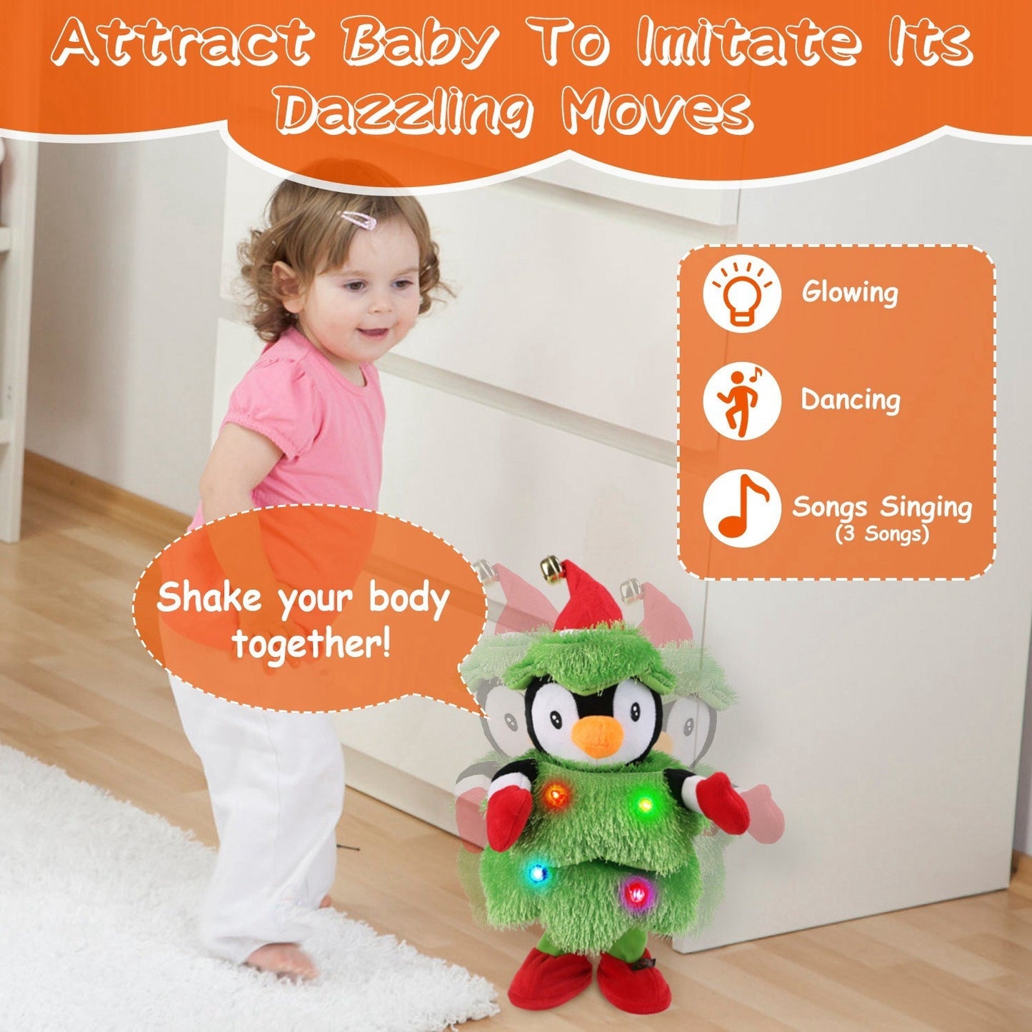 GBruno Electric Dancing Singing Plush Toy