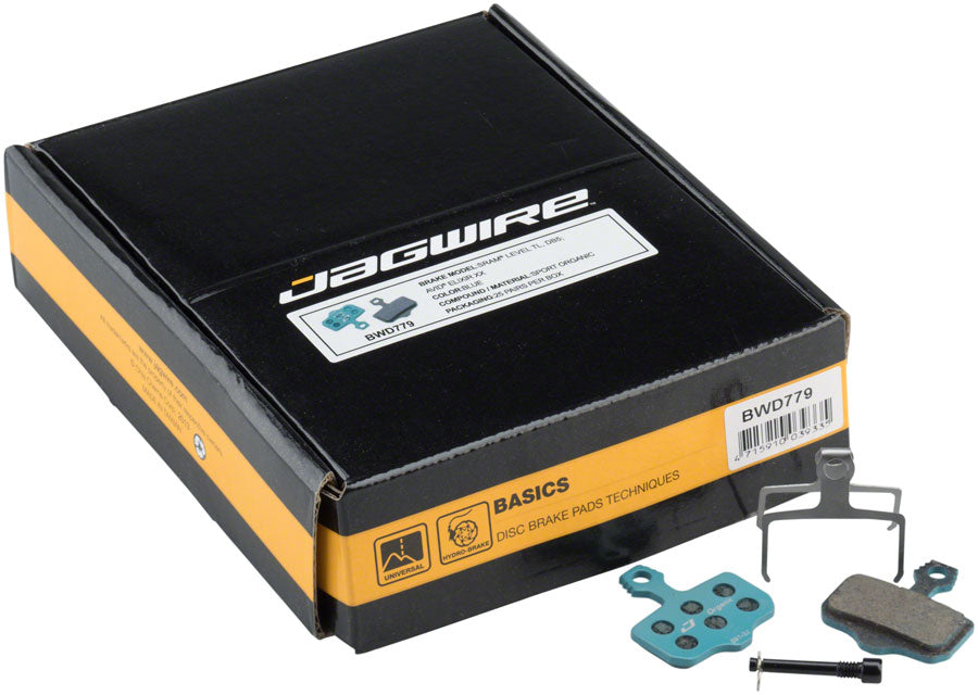 Pastillas de freno de disco orgánicas Jagwire Sport - Compatibles con modelos SRAM y Avid