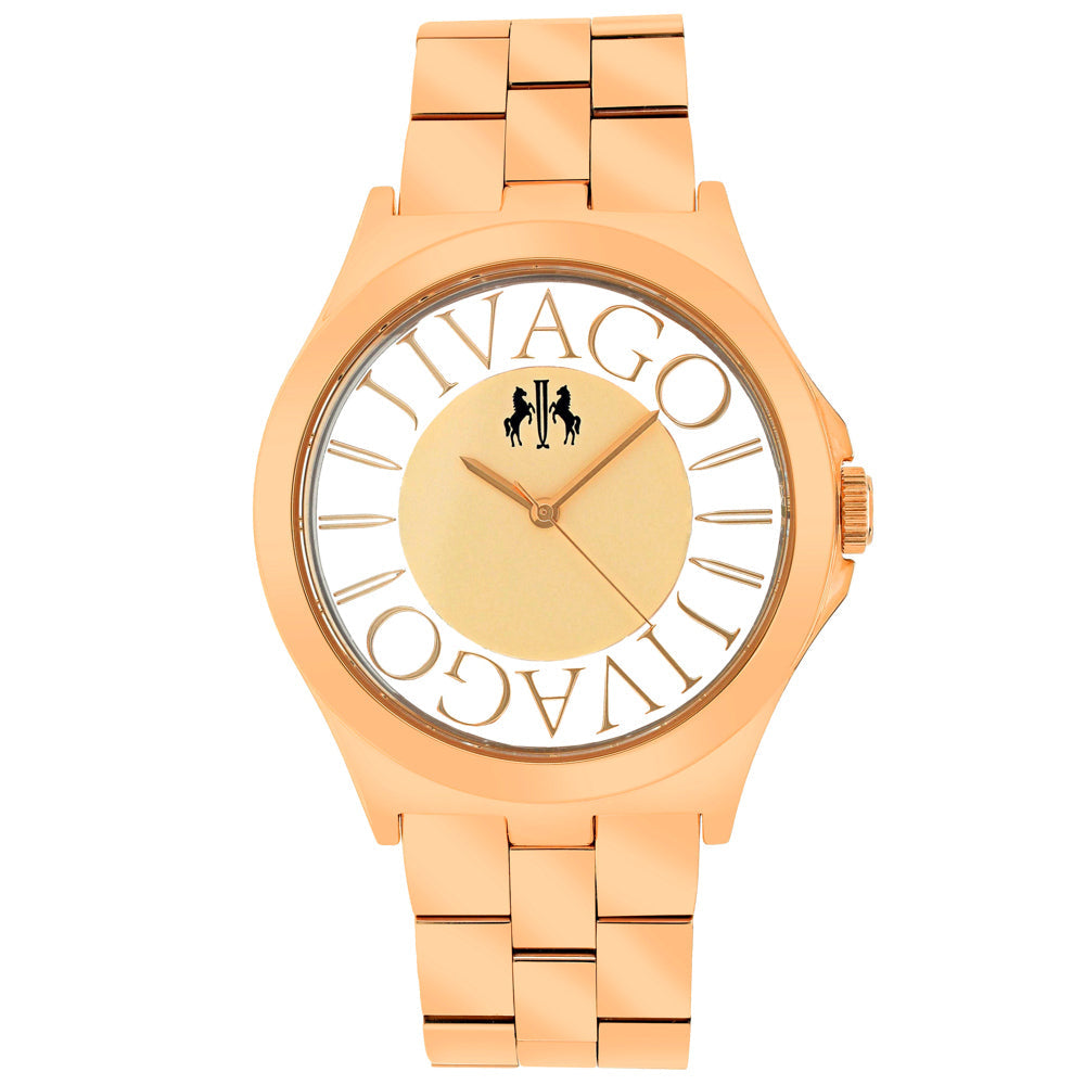 Reloj Divertido para Mujeres Jivago - Elegancia en Oro Rosa