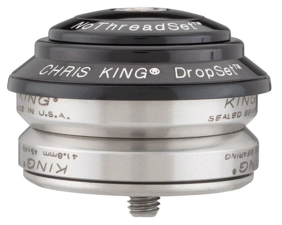 Chris King DropSet 4 Headset - 1-1/8" 42/42mm 45 Deg Noir