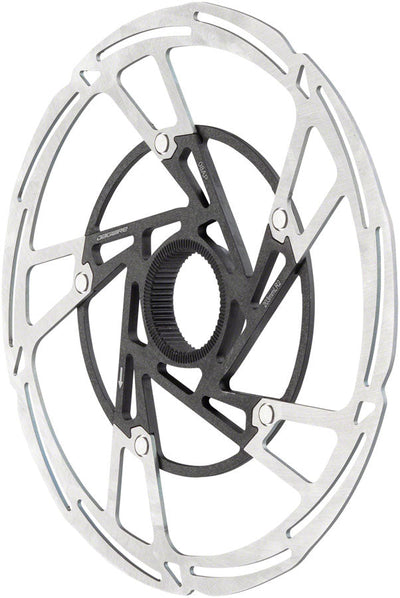Rotor de freno de disco Jagwire Pro LR2 - 203 mm Center Lock Plata/Negro