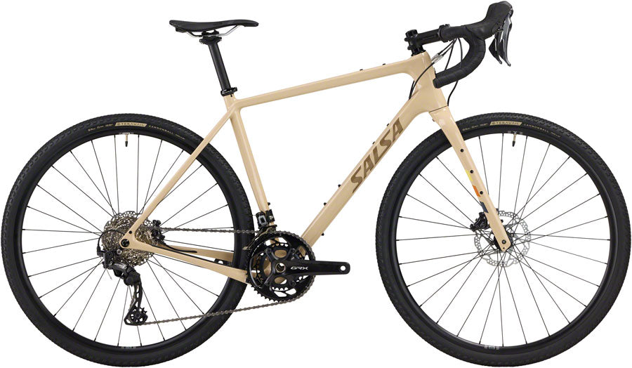 Bicicleta Salsa Warbird C GRX 820 2x12 - Carbono 700c Tan 61cm