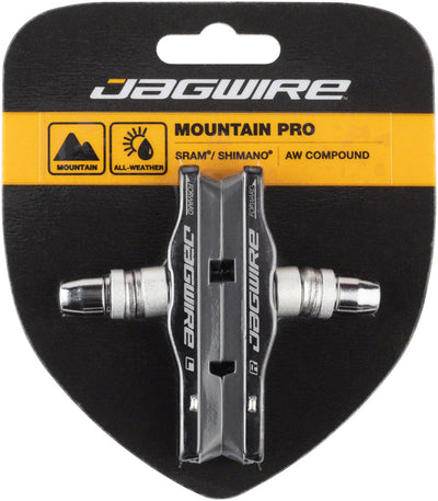 Jagwire Mountain Pro Brake Pads - Threaded Post - Black