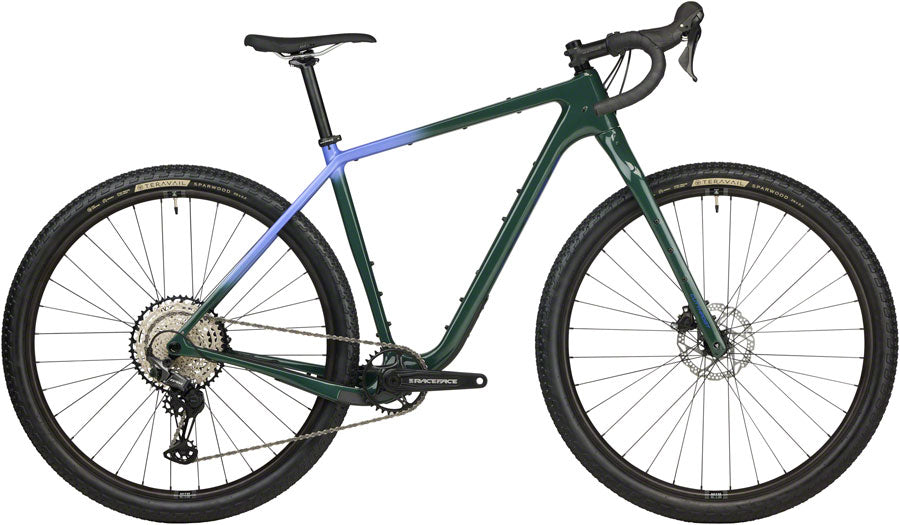 Vélo Salsa Cutthroat C GRX 610 1x12 - 29" Carbone Vert Foncé 54cm