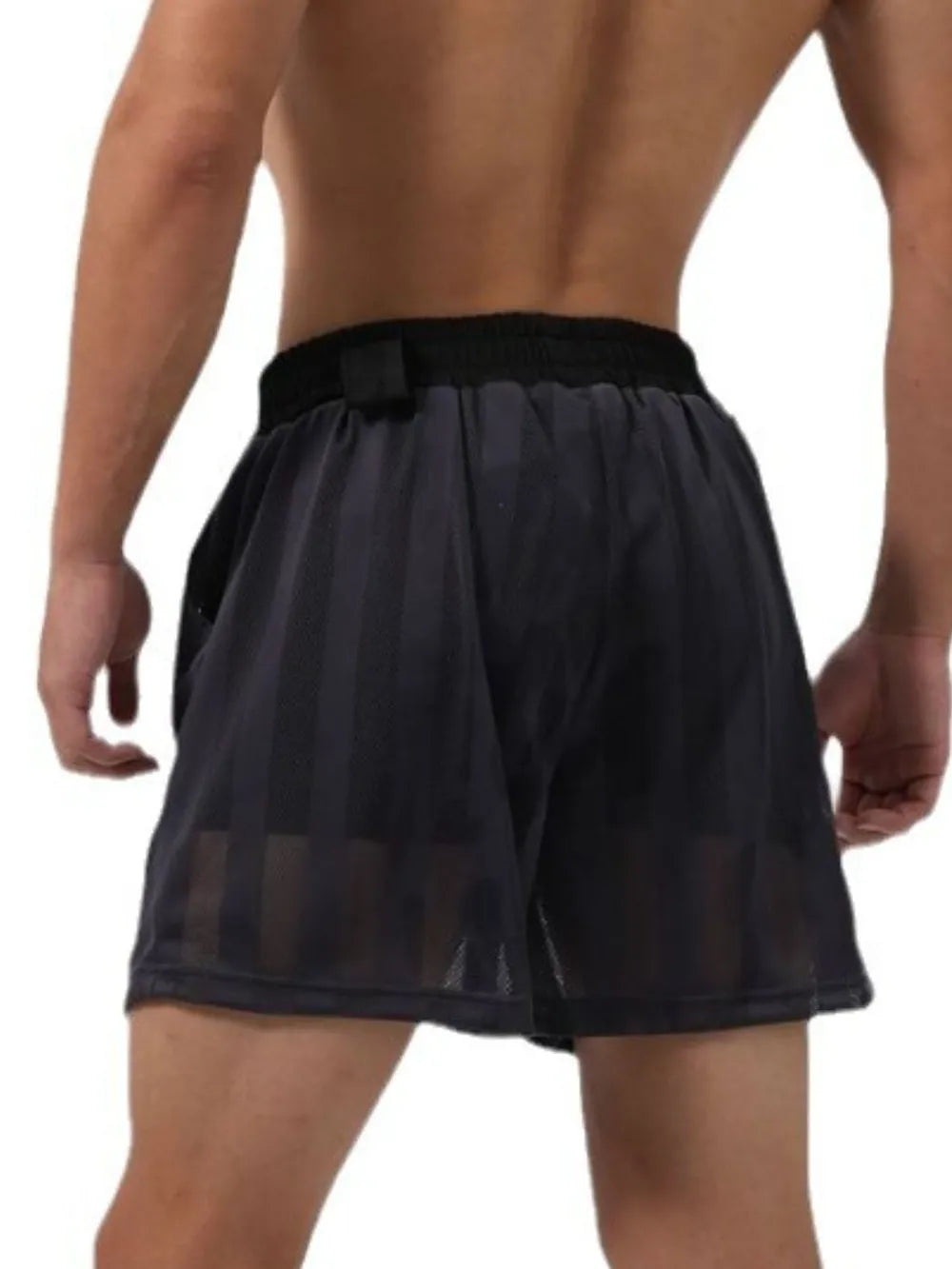 Men's Plus Size Elastic Waist Jogger Shorts