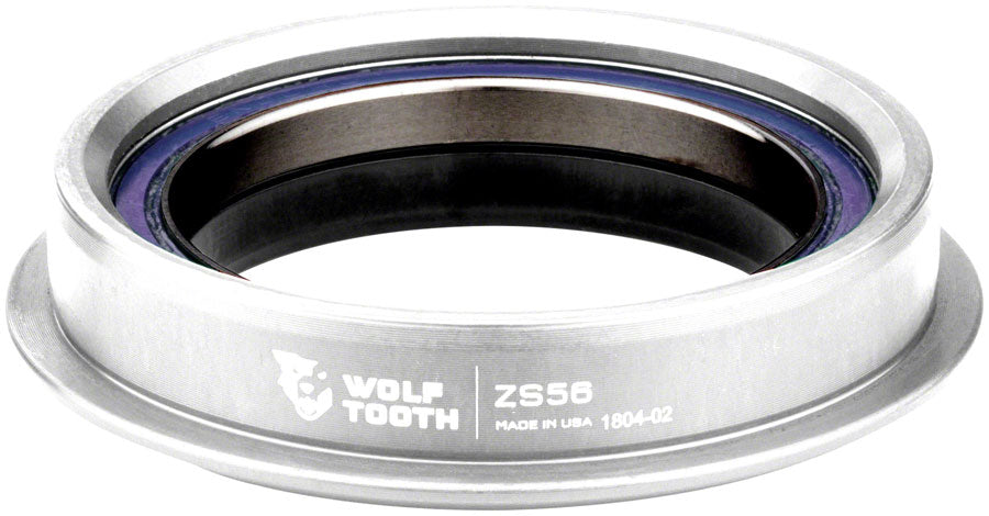 Tête de fourche Wolf Tooth Performance - ZS56/40 Inférieure Argent Brut