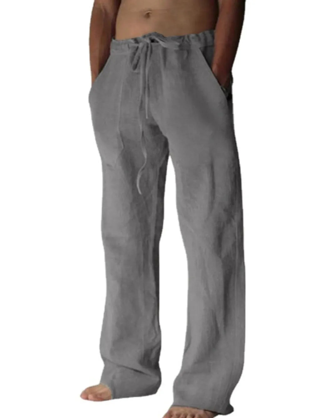 Men's Plus Size Drawstring Loose Fit Joggers