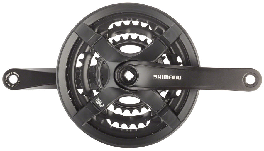 Pédalier Shimano Tourney FC-TY501 - 170mm 6/7/8 vitesses