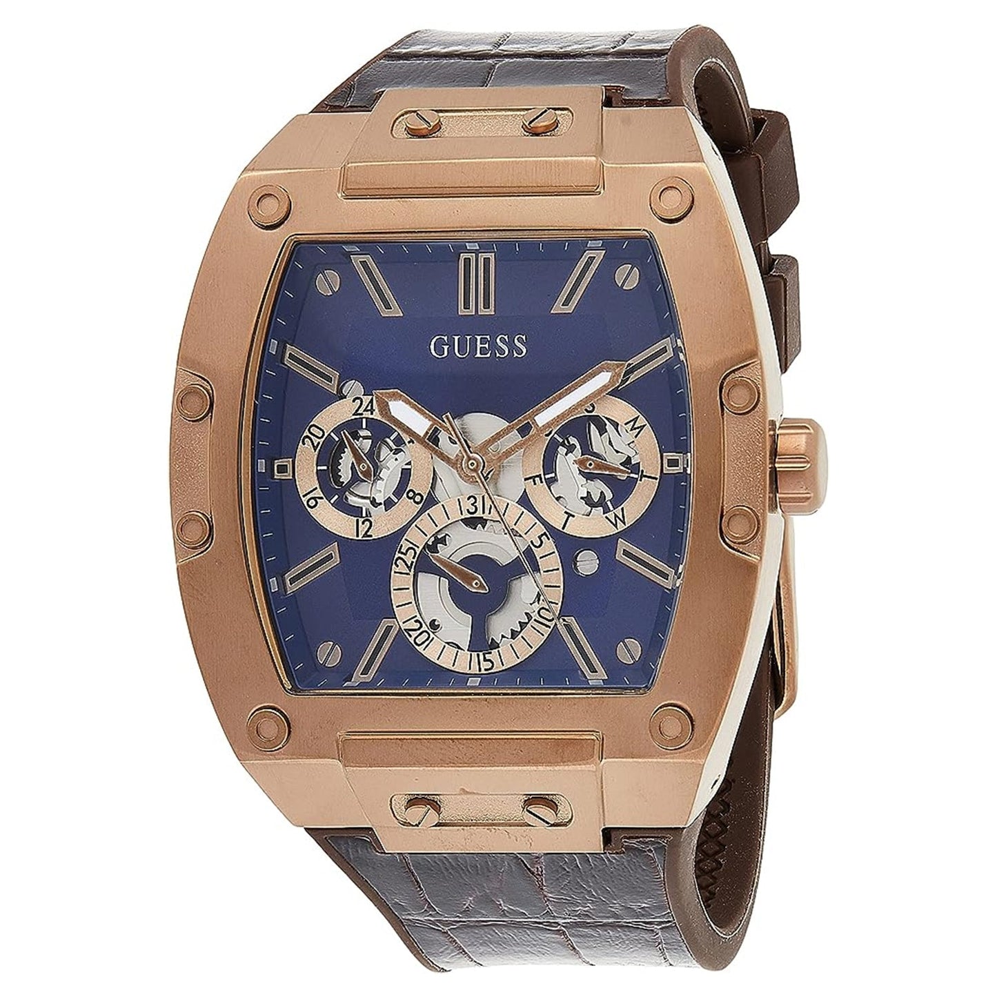 Montre Classique Guess pour Homme avec Cadran Bleu