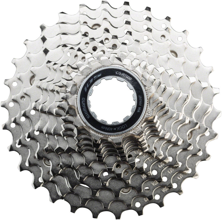 Cassette Shimano 105 CS-R7000 - 11 Vitesses 11-28t Argent