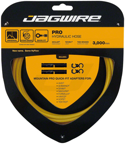 Kit de tuyau de frein à disque hydraulique Jagwire Pro - 3000 mm Jaune