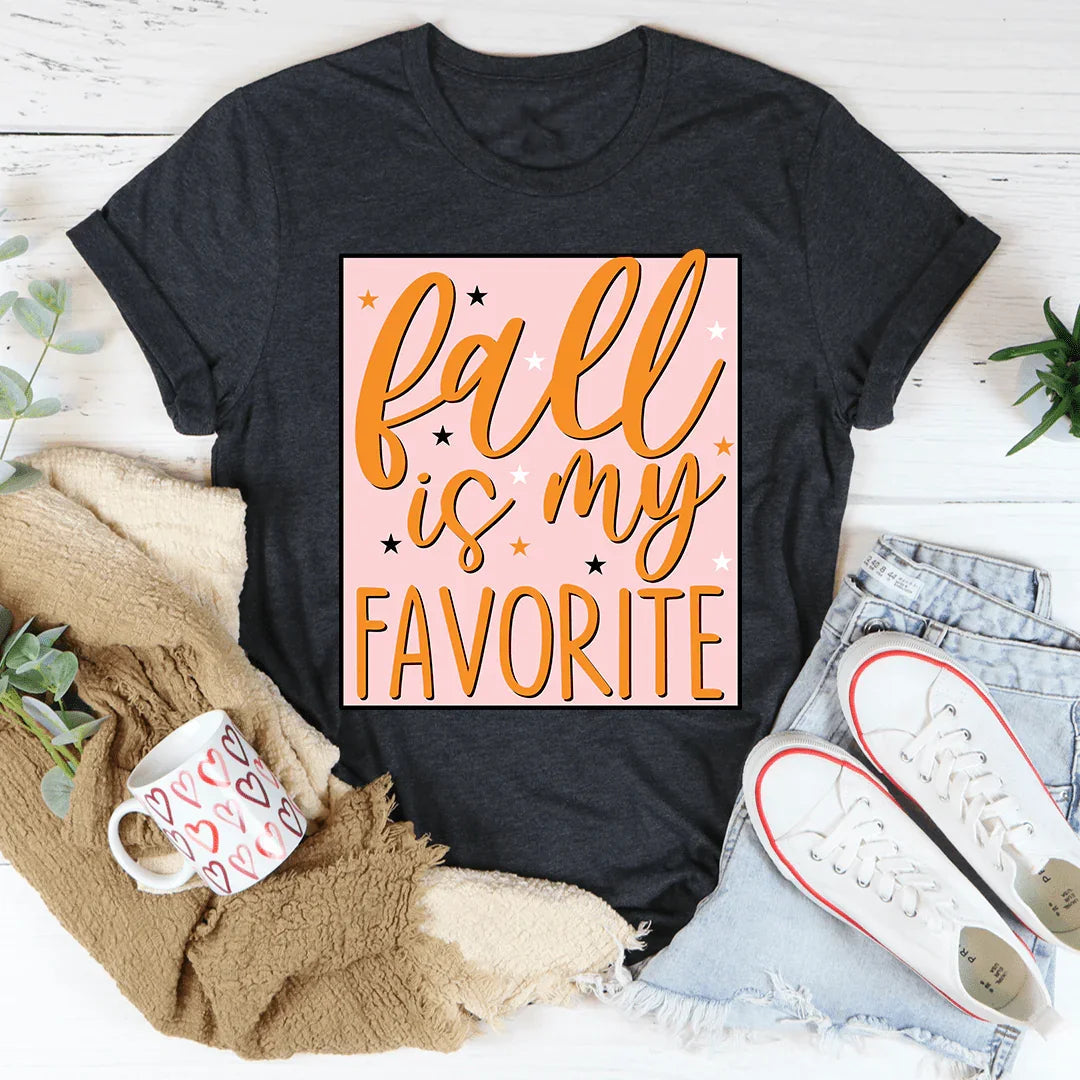 El otoño es mi camiseta favorita