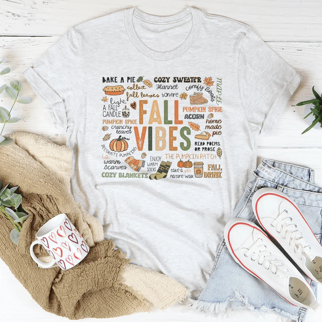 T-shirt Vibes d'Automne