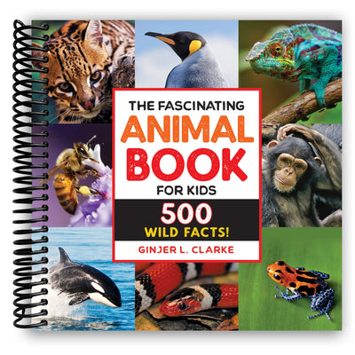 Explore the Wild: 500 Incredible Animal Facts for Kids (Spiral Bound) - Korvel
