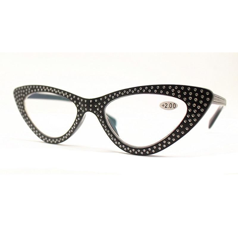 Gafas de lectura clásicas de moda estilo gato para protección ocular