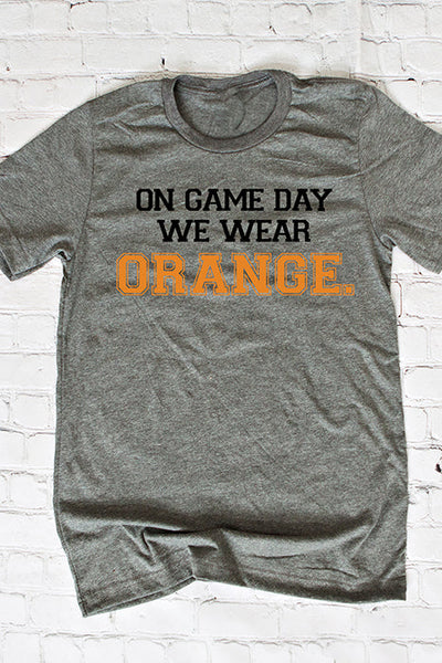 Premium Orange Unisex T-Shirt