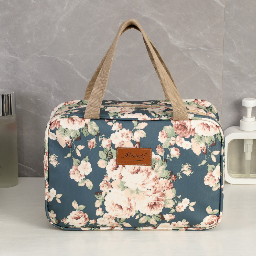 Trousse de toilette de voyage portable à haute capacité