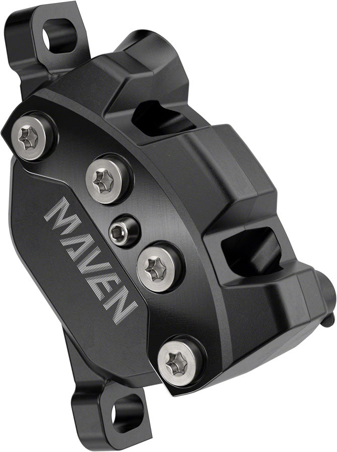 SRAM Maven Silver Disc Brake Caliper Assembly - 4-Piston Black