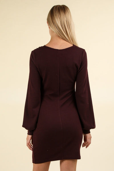 Elegant Ruched Bodycon Mini Dress for Women – Chic and Stylish Night Out Attire - Korvel