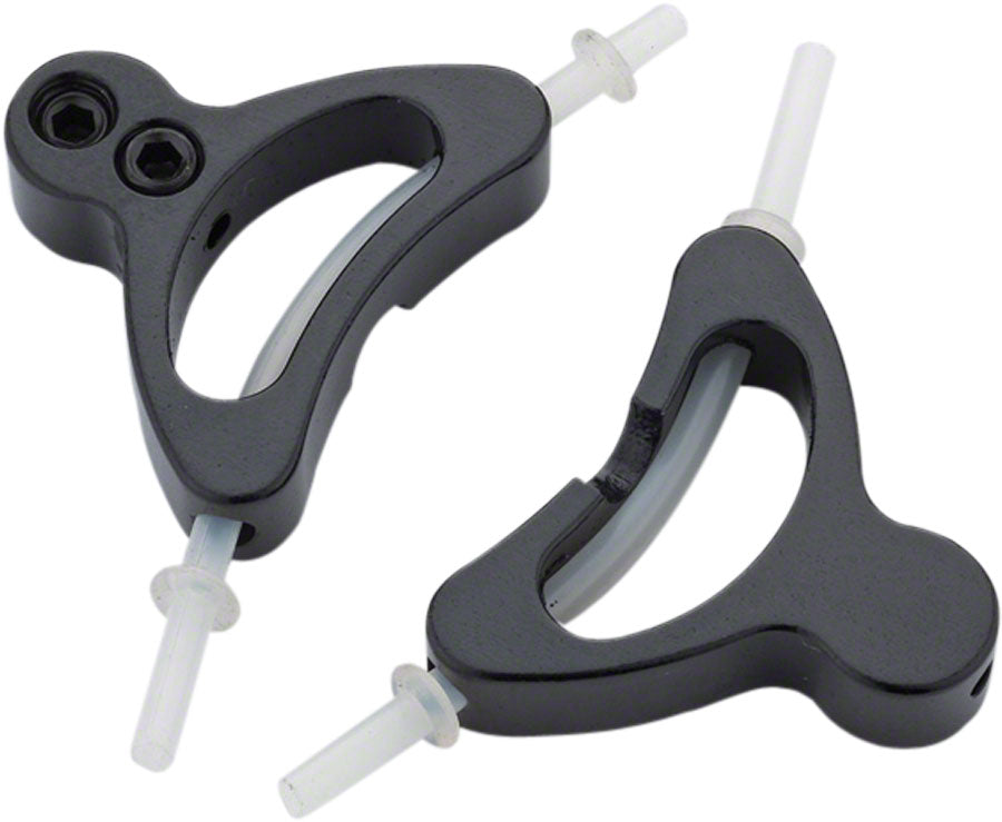 Portacable Straddle de Aleación Jagwire - Par Negro