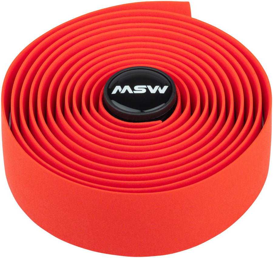 Cinta de manillar MSW EVA - HBT-100 en rojo