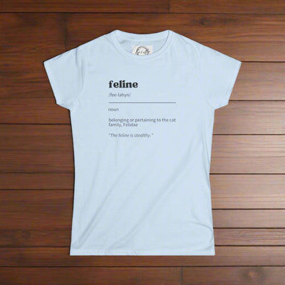 Camiseta Softstyle para Mujer Catnap Definition