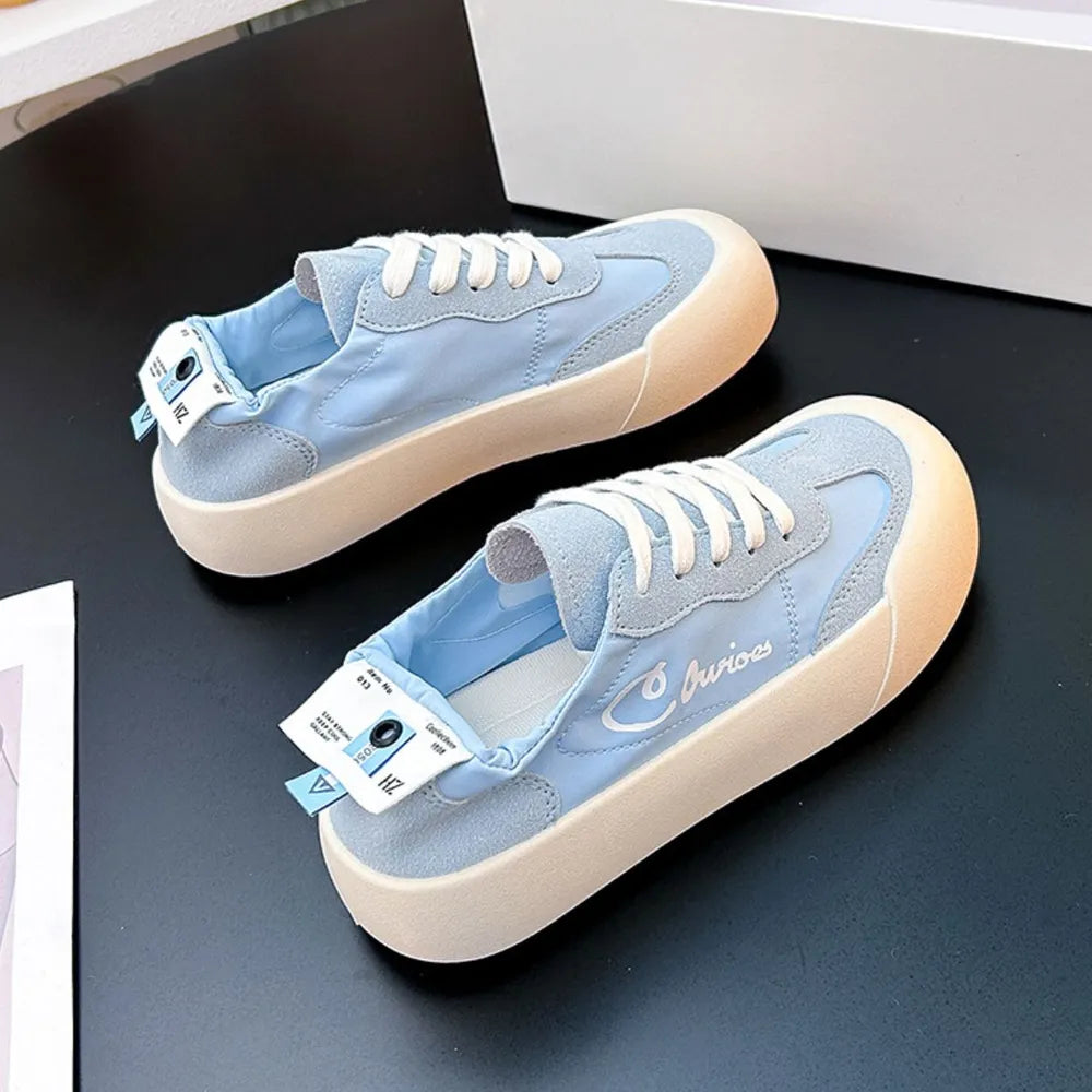 Elevate Your Style with Women's Thick Sole Sneakers