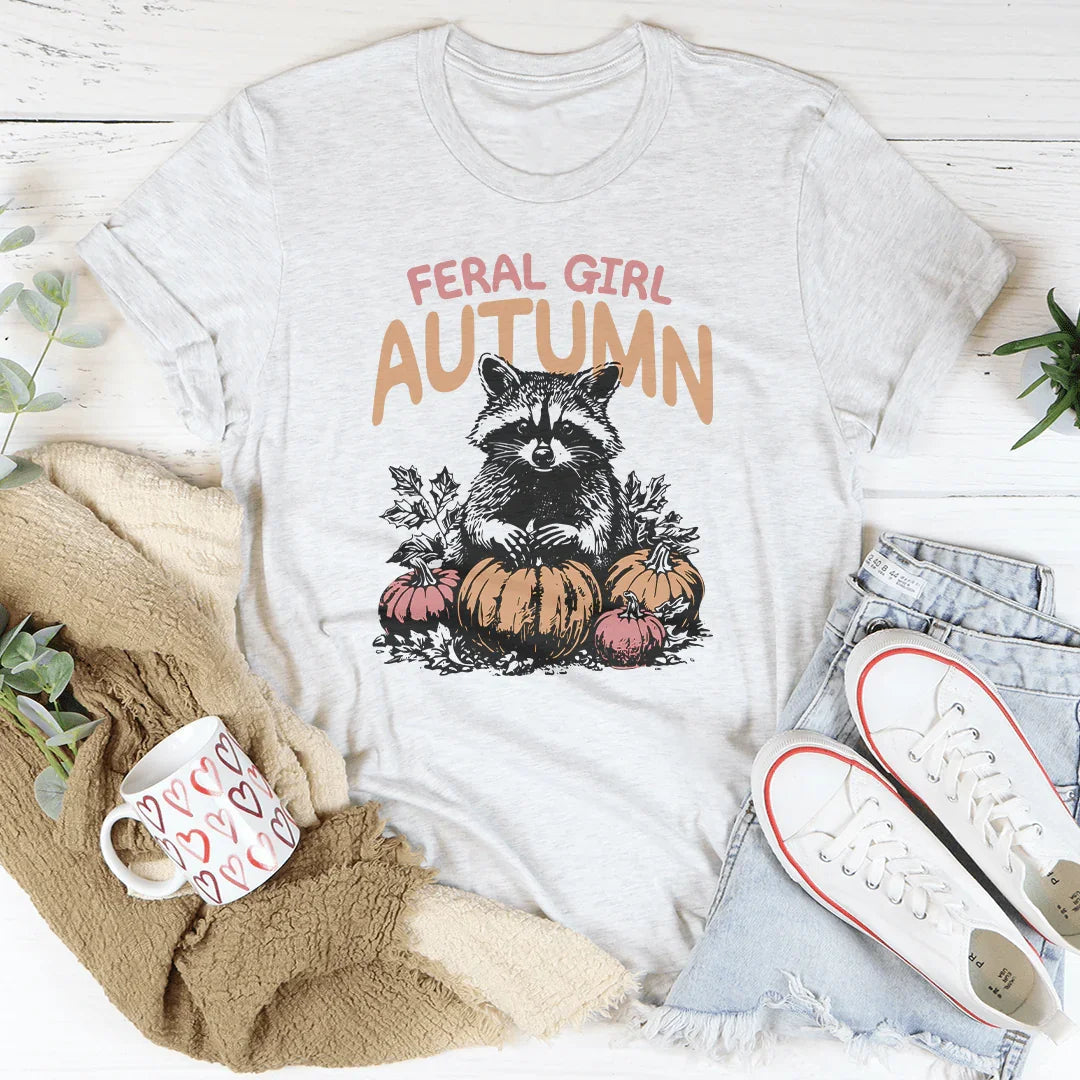 Camiseta de otoño de Feral Girl