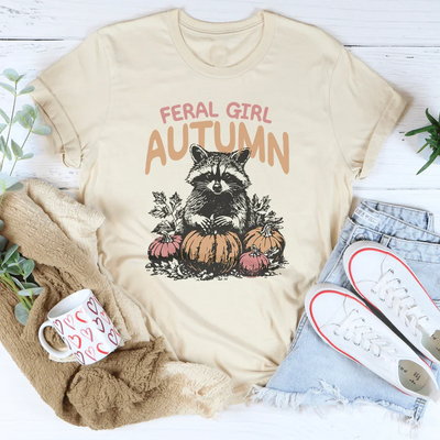 Camiseta de otoño de Feral Girl
