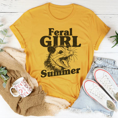 Camiseta de zarigüeya de verano de Feral Girl