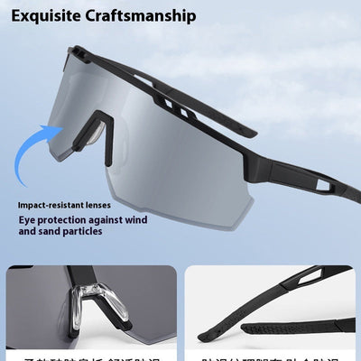 Gafas de sol premium a prueba de viento para aventuras al aire libre