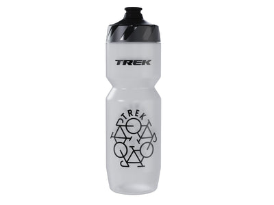Trek Voda 26oz Triobike Bottle - White/Black