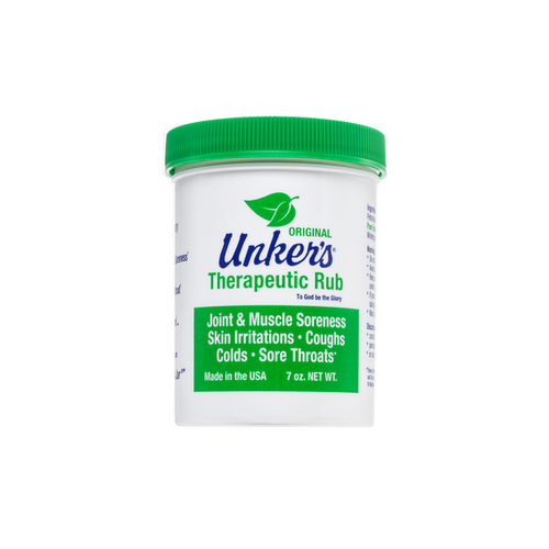 Unker's Original Rub 7 Oz - Premium Multi-Purpose Salve