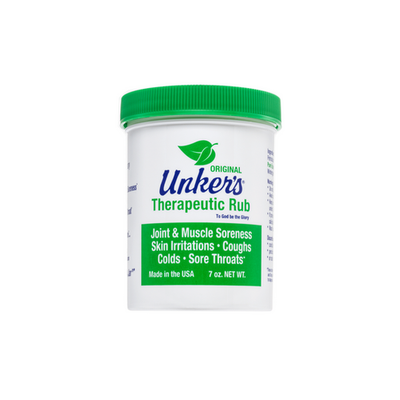 Unker's Original Rub 7 Oz - Premium Multi-Purpose Salve