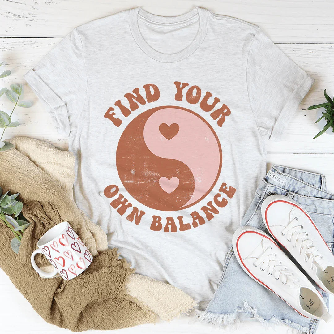Encuentra tu propia camiseta de equilibrio