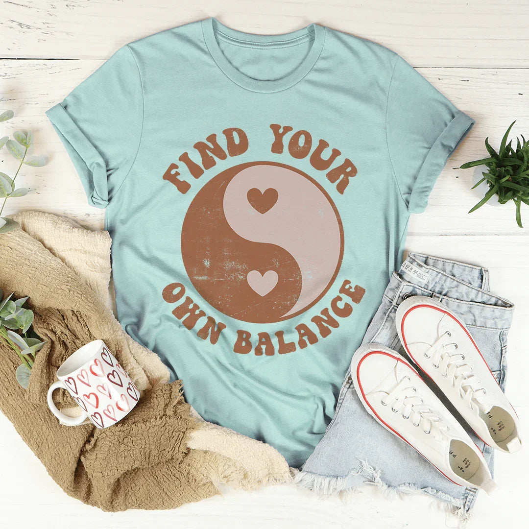 Encuentra tu propia camiseta de equilibrio