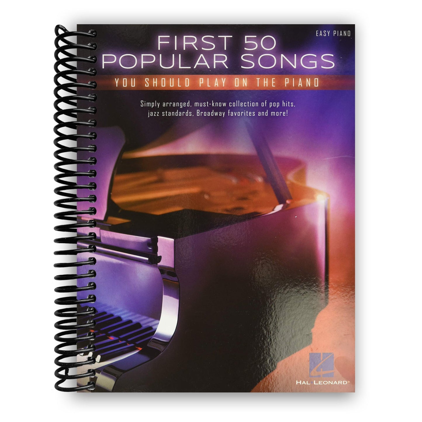 First 50 Popular Songs You Should Play On Piano (Spiral Bound) - Korvel