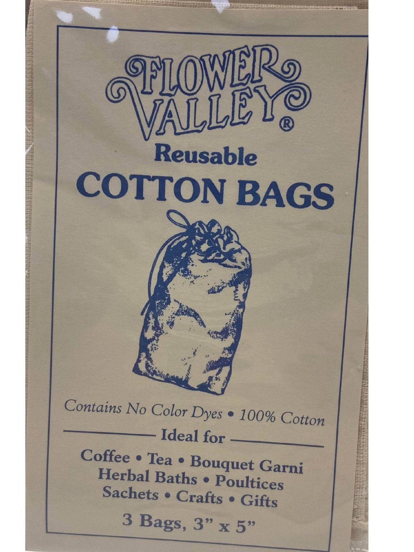 Bolsas de Té de Algodón Reutilizables para una Infusión Versátil