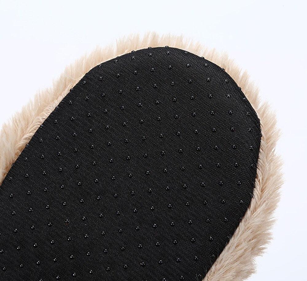 Cozy Fluffy Memory Foam Slippers for Women - Warm & Stylish Indoor/Outdoor Footwear - Korvel