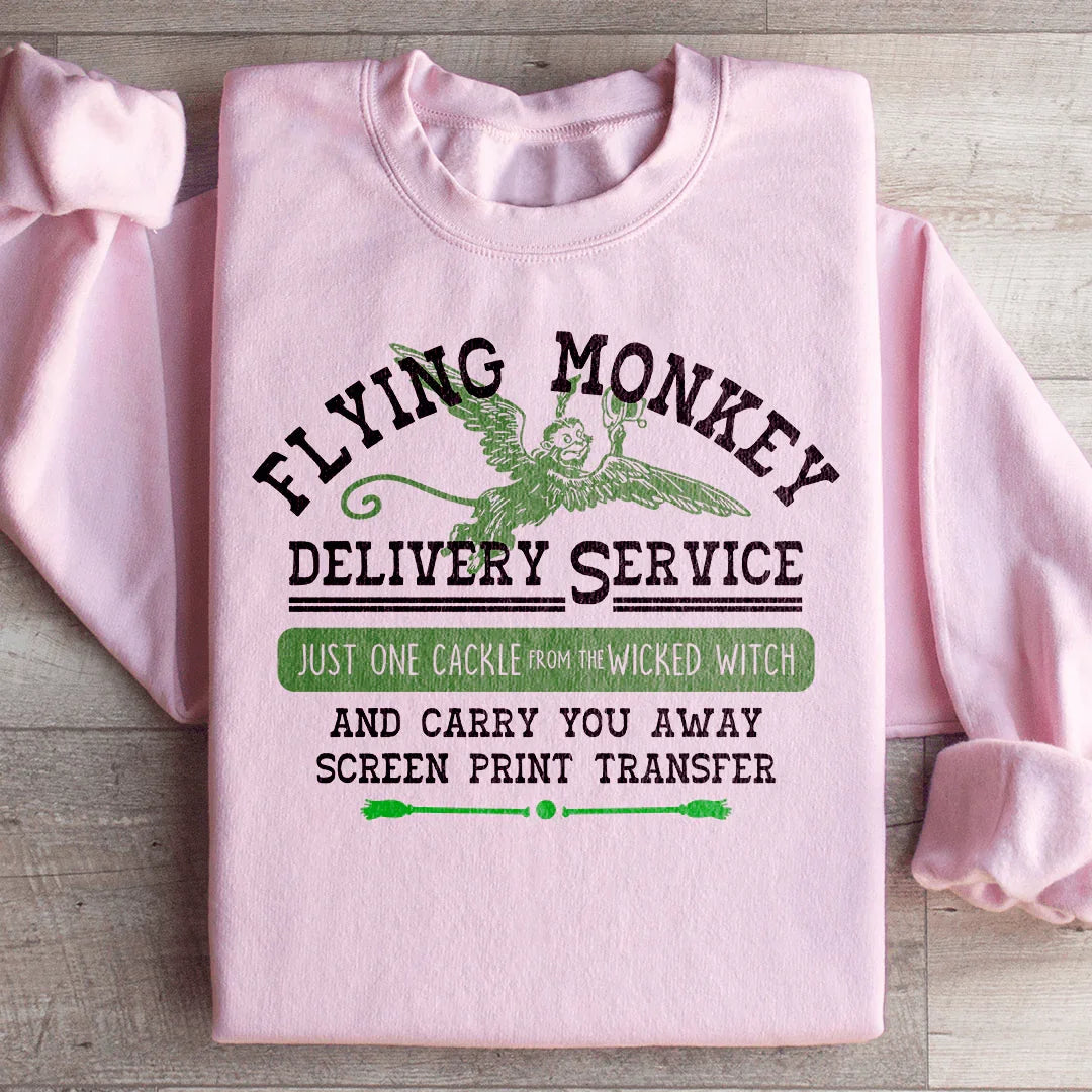 Whimsical Flying Monkey Sweatshirt - Korvel